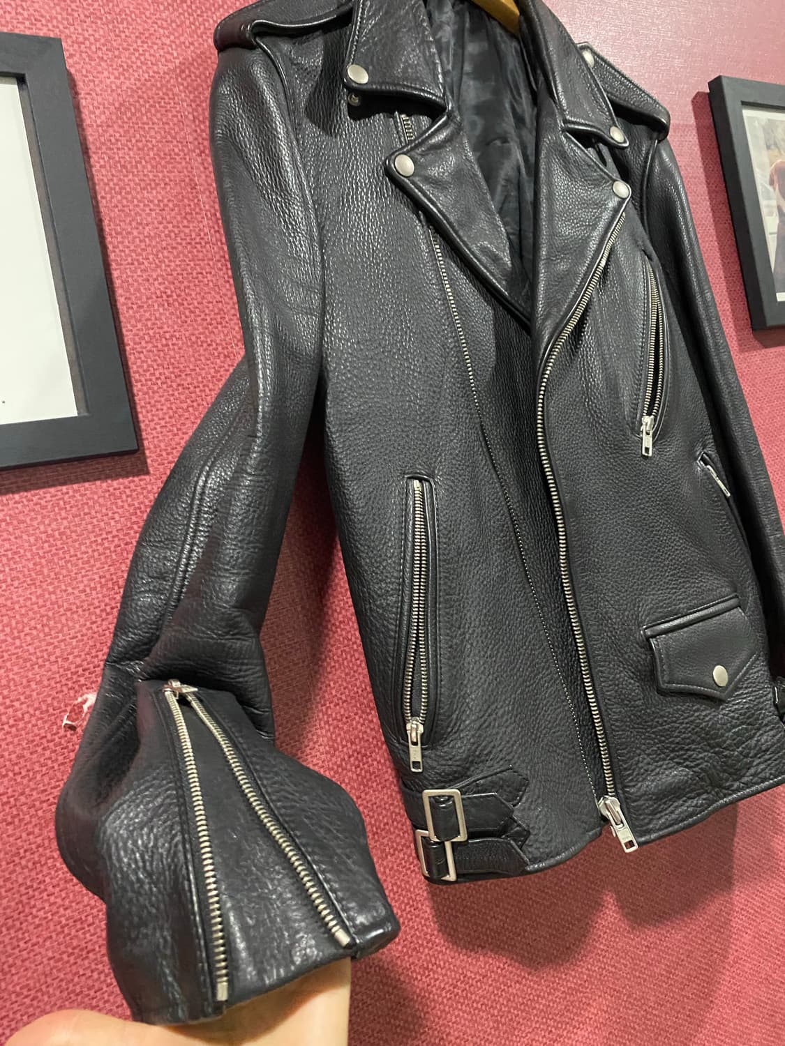 바비 스튜디오 양가죽 자켓 상품이미지3