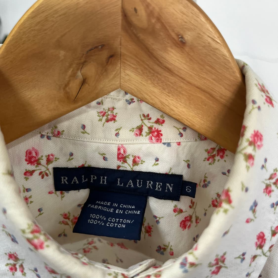 폴로랄프로렌 우먼 플로랄 버튼다운 셔츠 6 상품이미지4