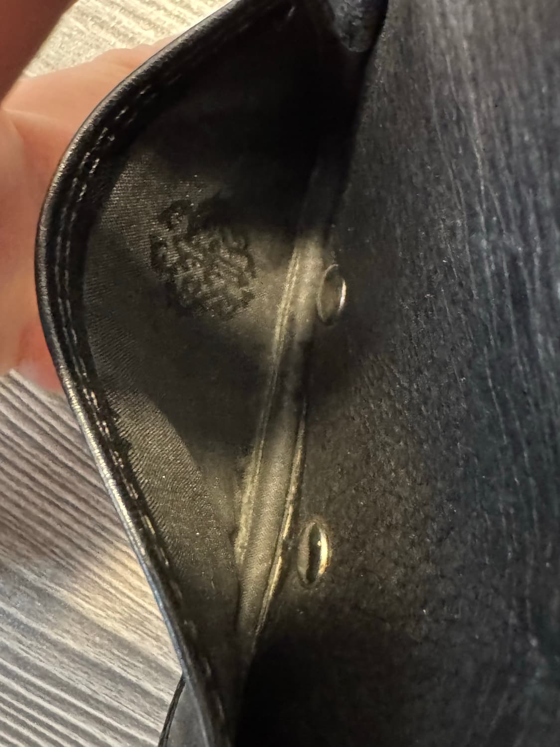 크롬하츠 스크롤라벨 레더카드지갑 상품이미지8