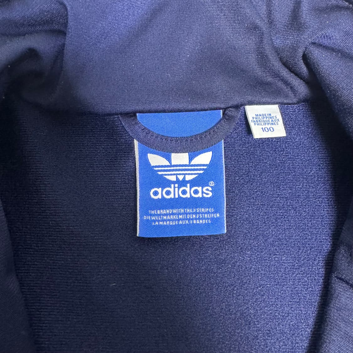 아디다스 네이비 파이어버드 져지 트랙탑 L 상품이미지4