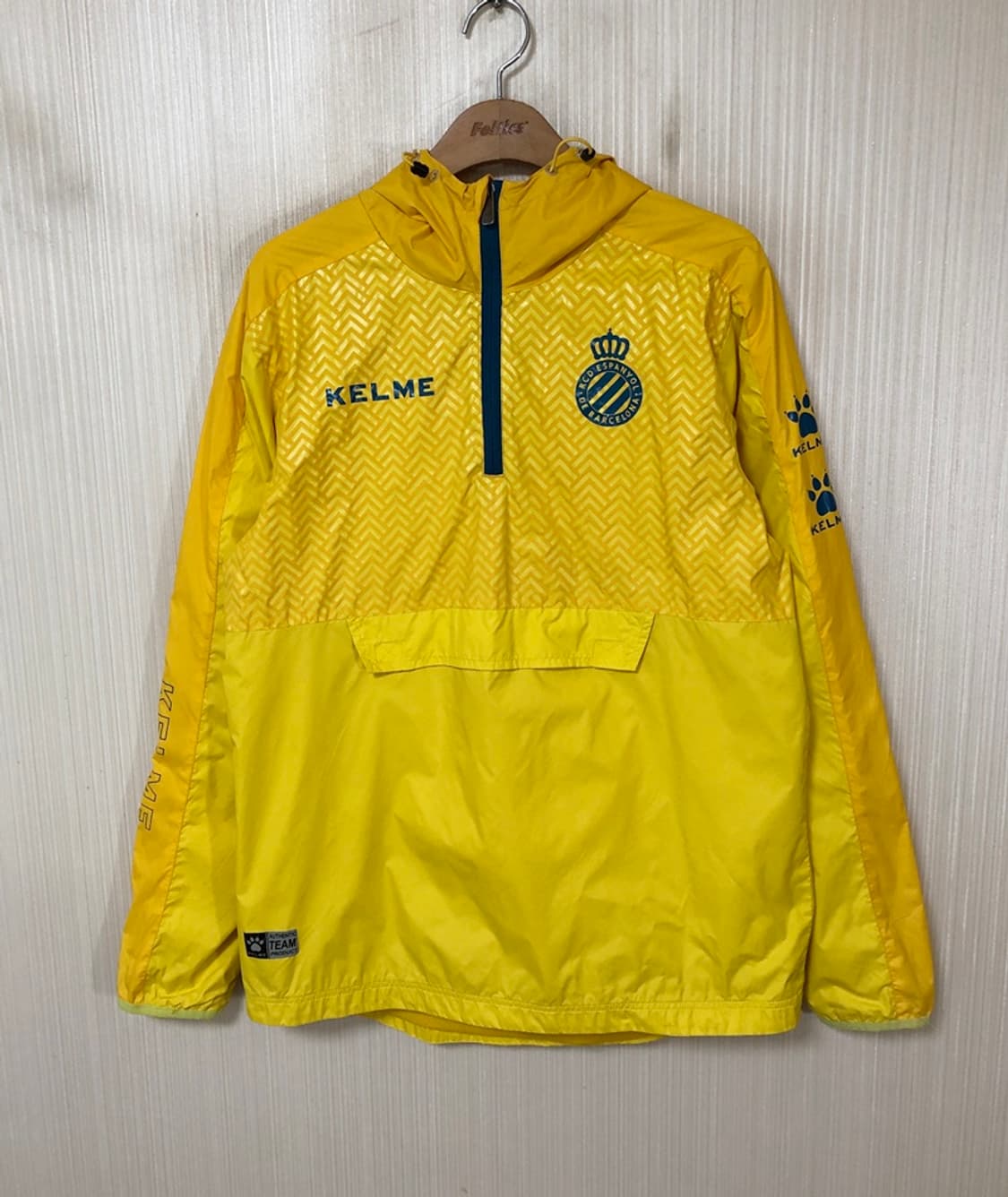 켈미 18-19 RCD 에스파뇰 어센틱 트레이닝탑/윈드자켓 M(해외) 상품이미지1