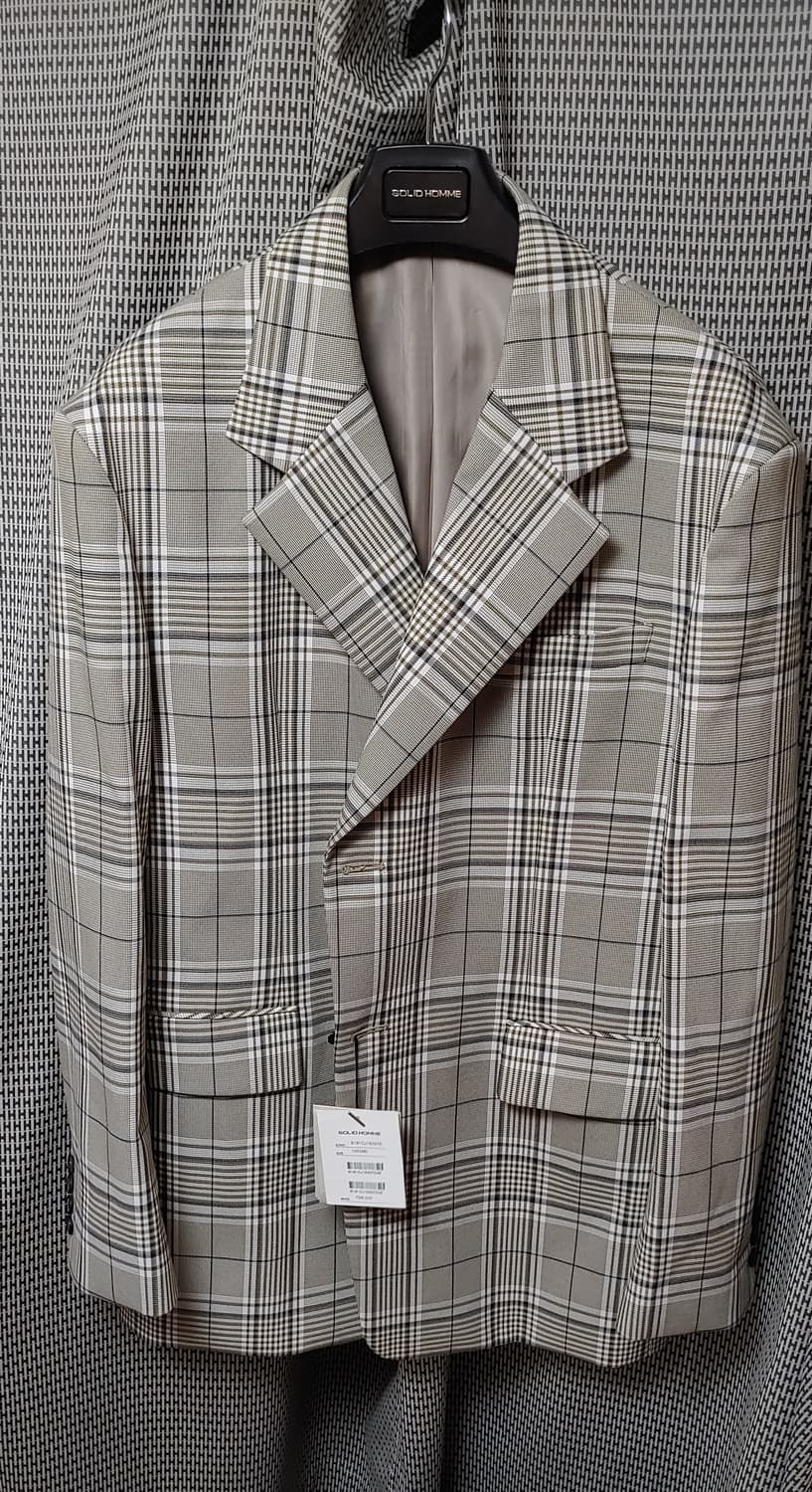 솔리드옴므 컬렉션 오버핏자켓  팝니다 상품이미지5