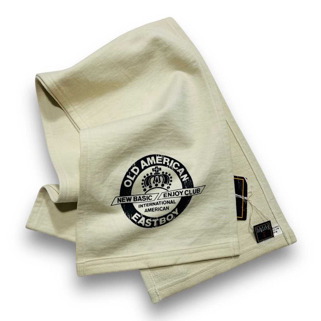 이스트보이 올드 아메리칸 81넘버 아이보리 머플러 상품이미지1