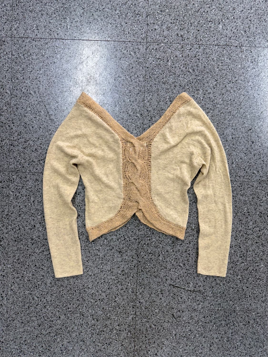 vintage off shoulder bohemian cardigan  상품이미지2