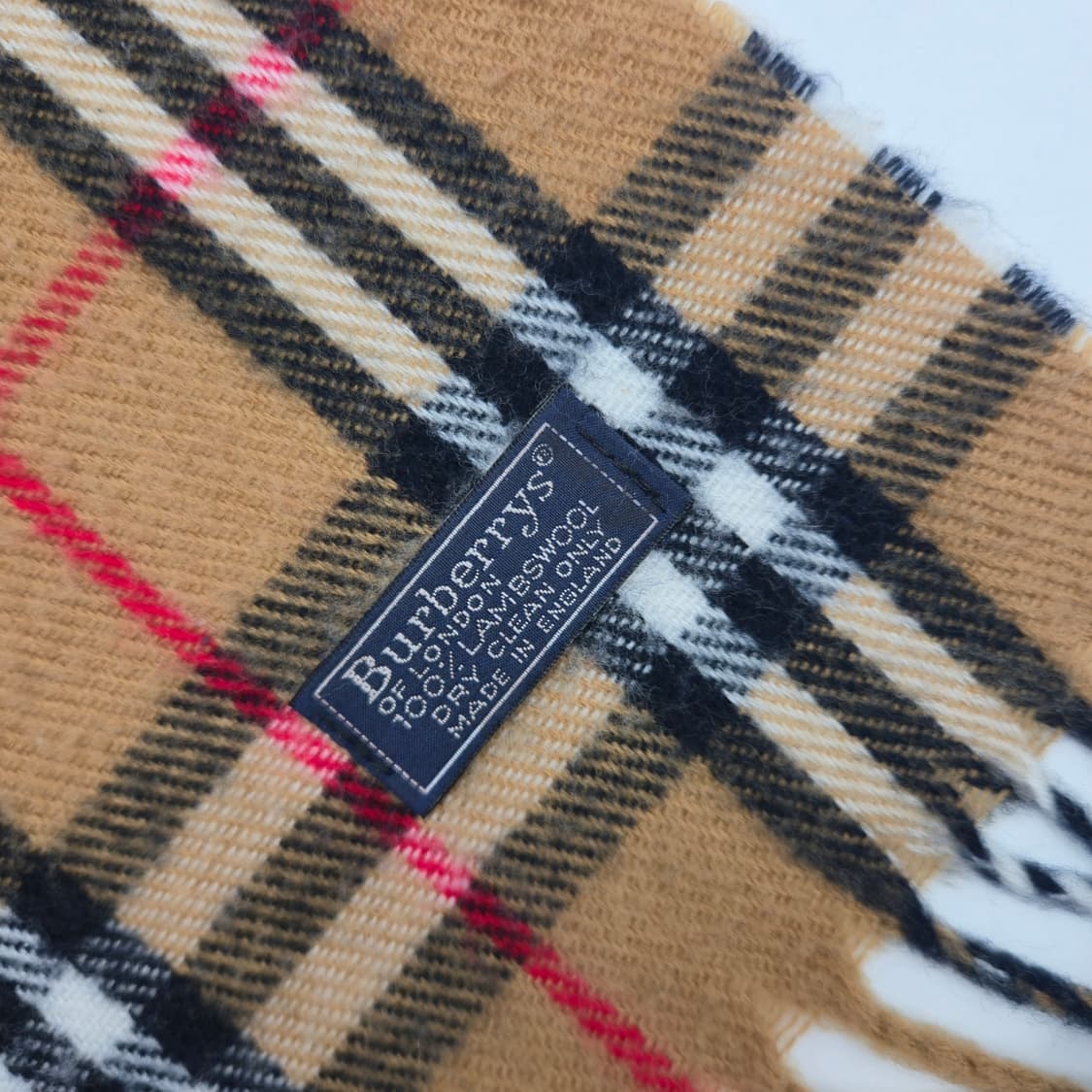 BURBERRYS 버버리 램스울 목도리 머플러 [BFS10743-494] 상품이미지4