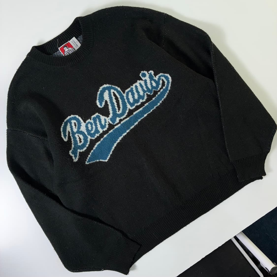 Ben davis   벤 데이비스 투사이드 로고 니트   상품이미지2