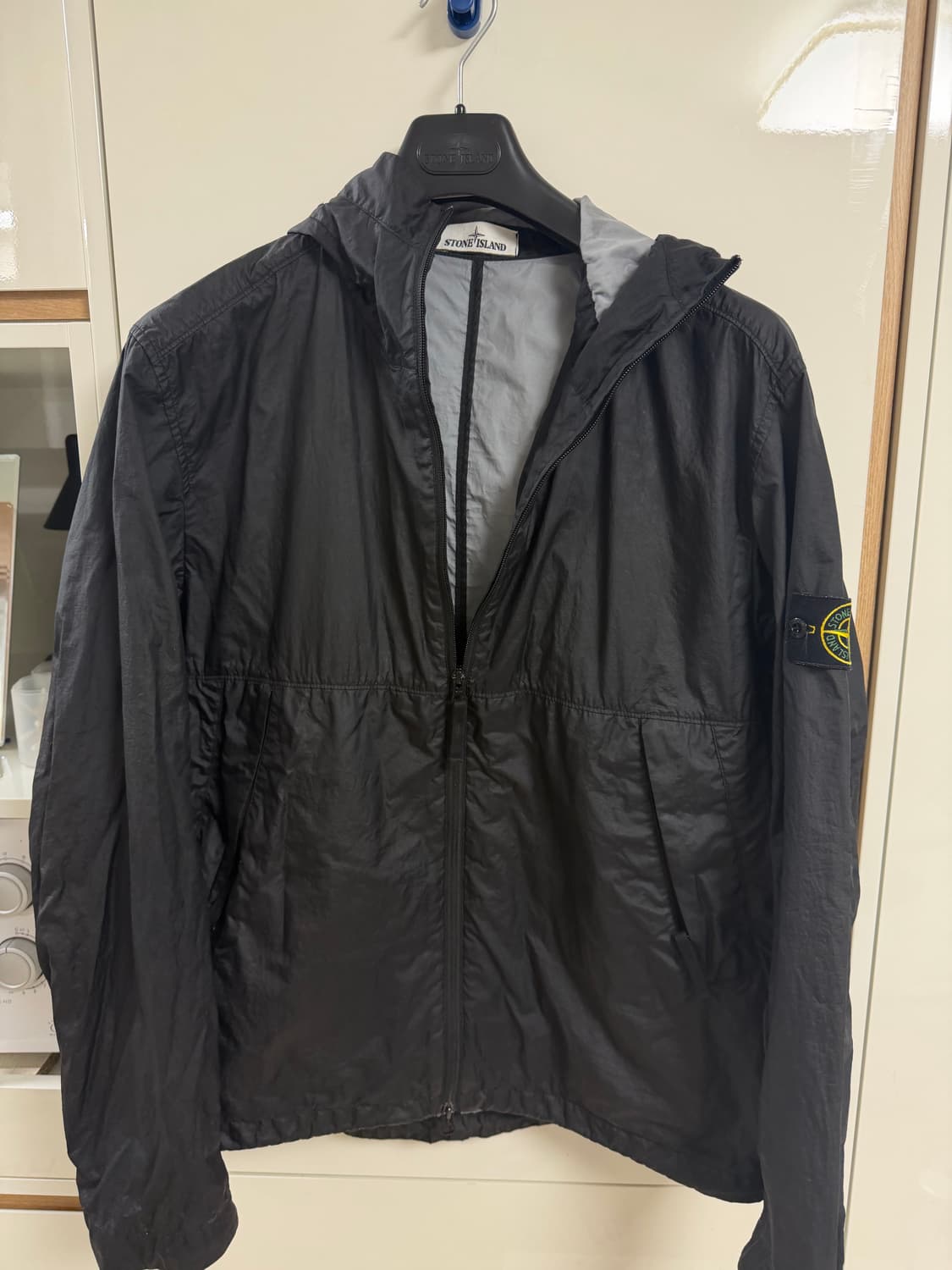 급처 스톤아일랜드 멤브라나 3L TC 바람막이 블랙 XL 상품이미지1