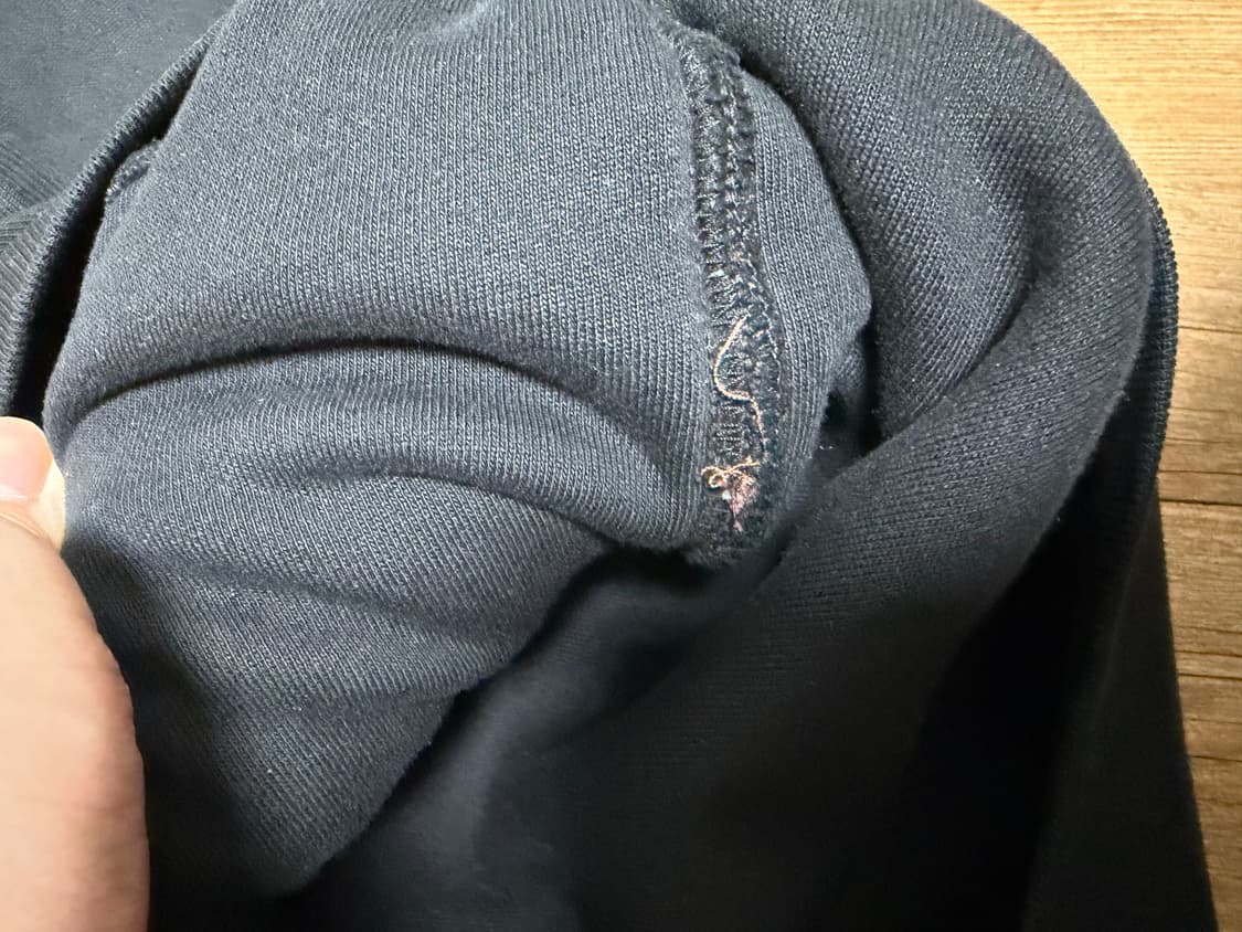 이지 갭 후드티 초판 블랙 M 상품이미지3