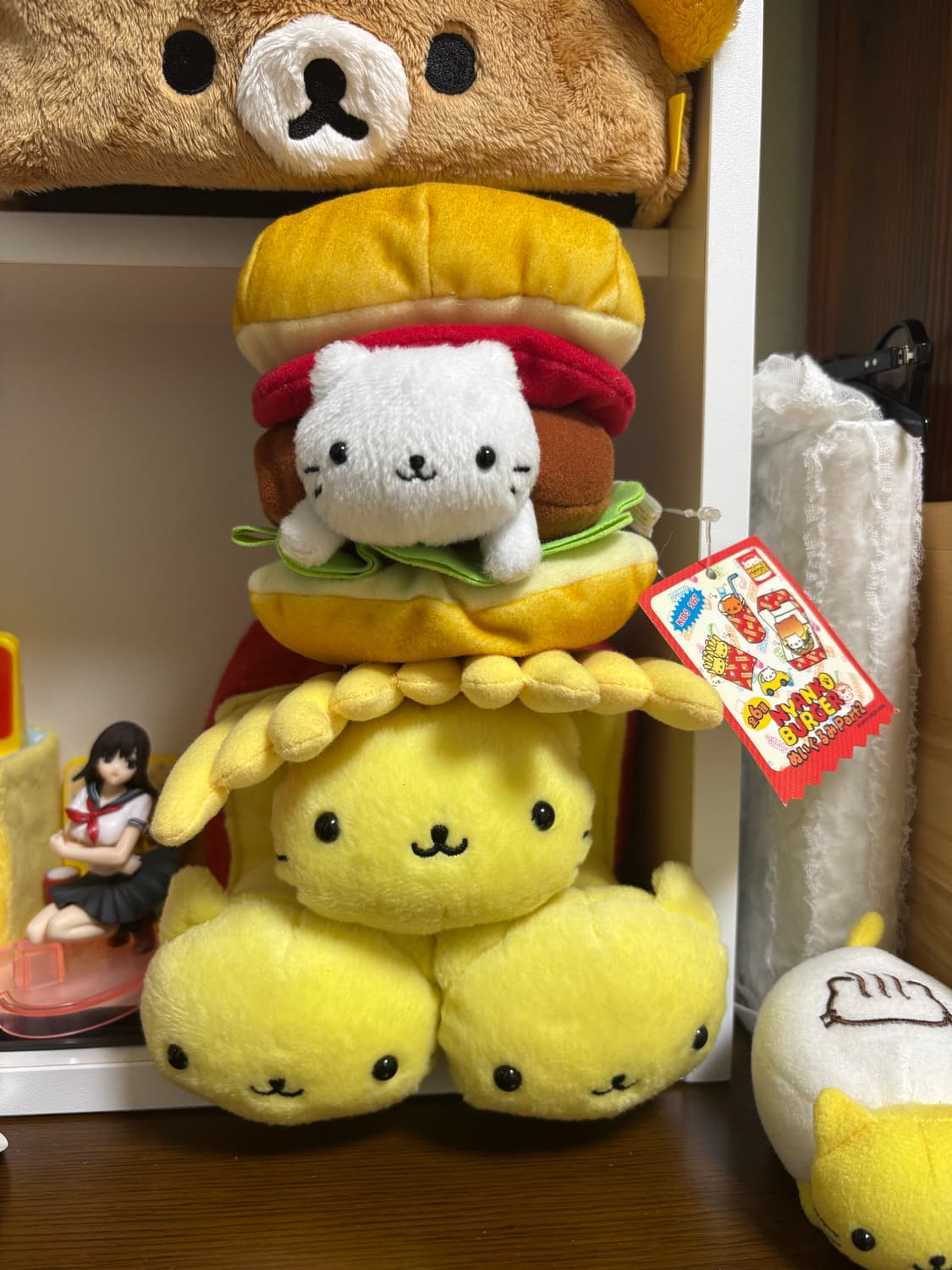 고전 산엑스 햄버거 감자튀김 냥냥냥코 set 상품이미지1