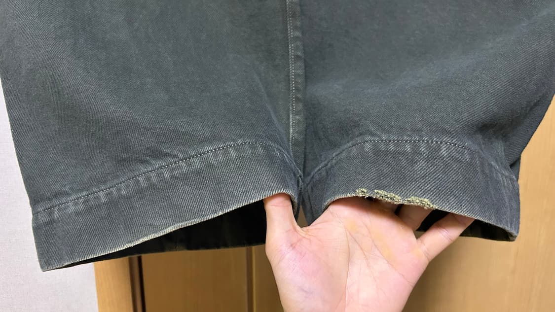 라벨아카이브 스트럭처드 가먼트 다이진 에버그린 3 상품이미지4