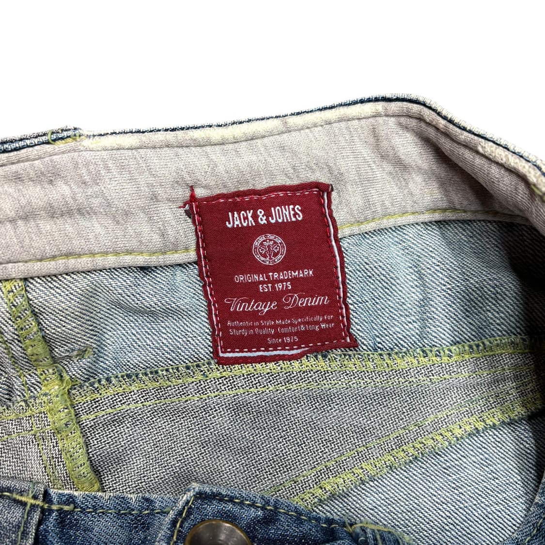 (32) 잭 엔 존스 디테일 워싱 데님 팬츠 made in DANMARK 상품이미지5