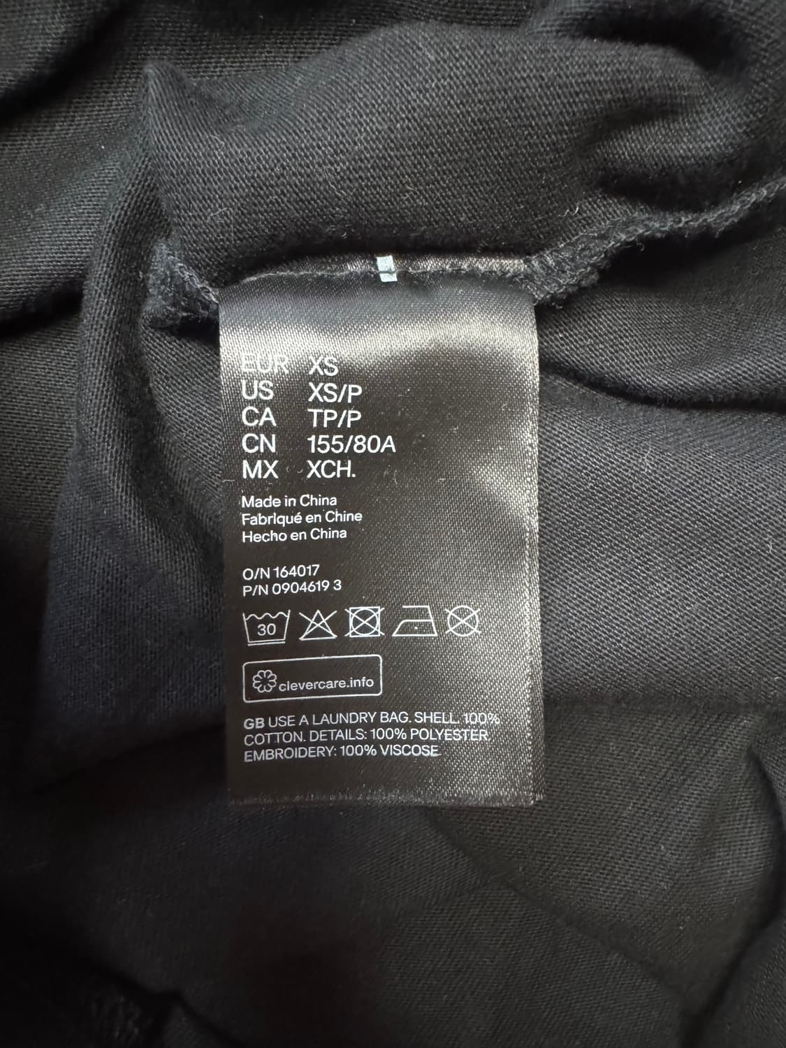 Simone Rocha x H&M 블랙 레이스 원피스 상품이미지4