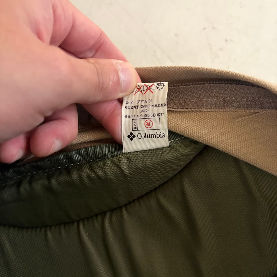 00s 컬럼비아 빈티지 백팩 OS 상품이미지6