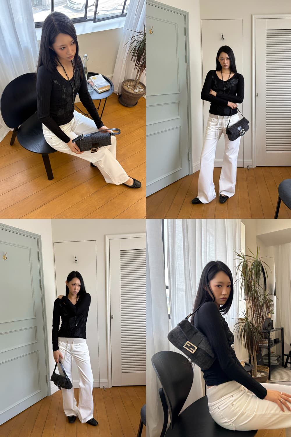 펜디 울 주카 바게트  상품이미지2