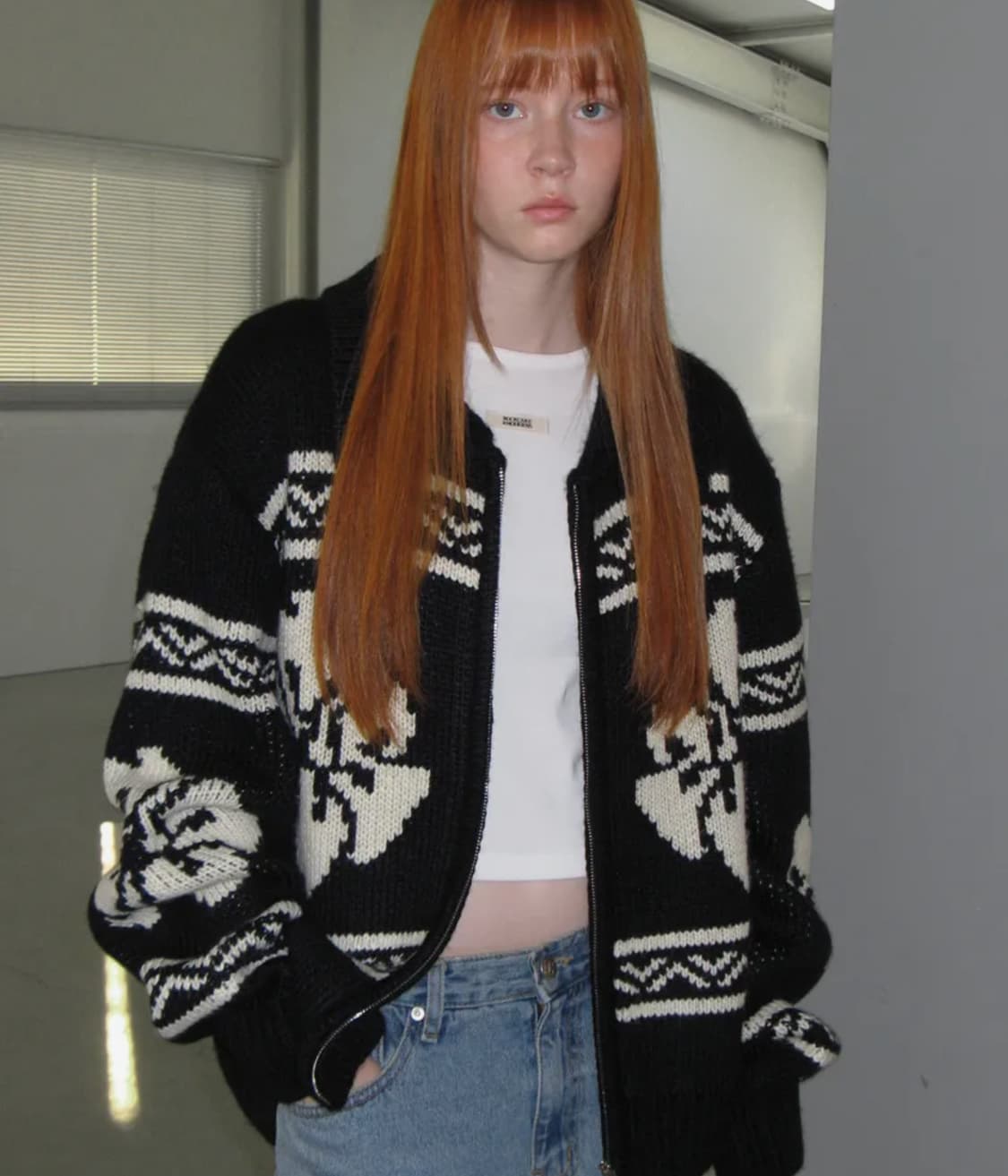 락케이크 코위찬 가디건 Flower Cowichan Cardigan 상품이미지3