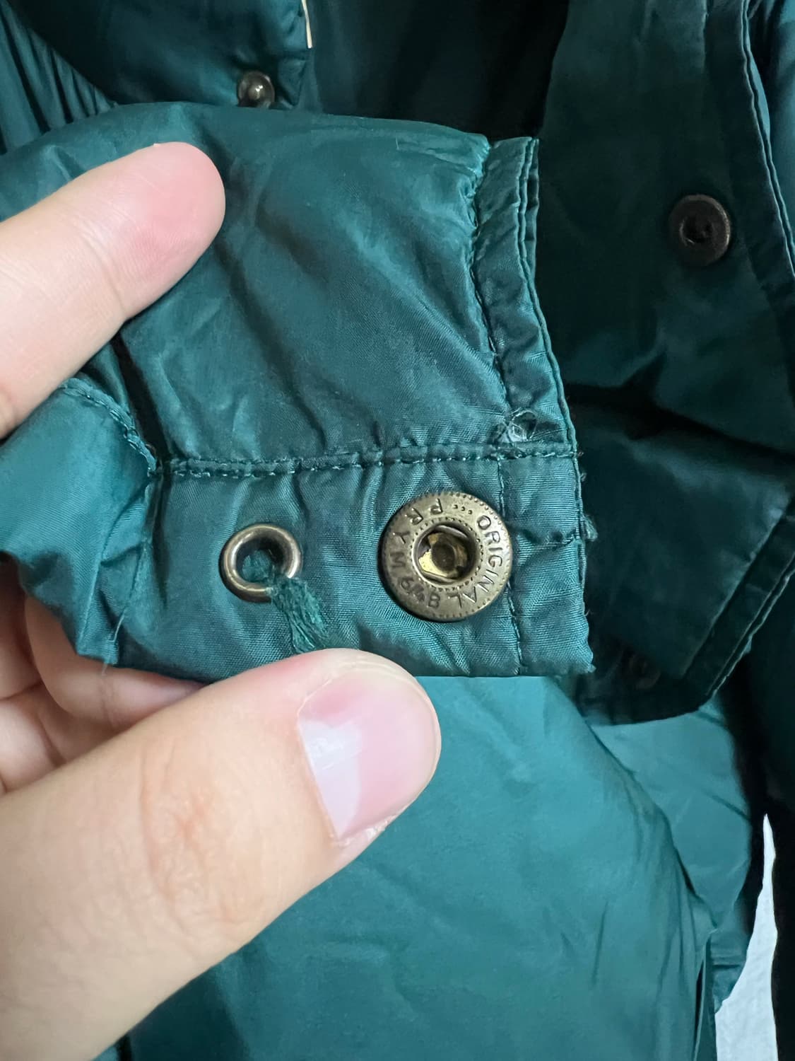 80s L.L.bean 엘엘빈 패커블 구스 다운 푸퍼 자켓 XXL 상품이미지7