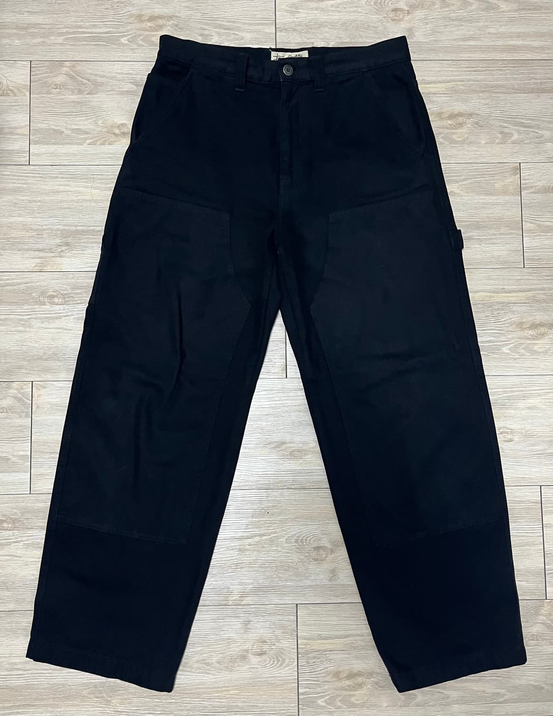 (Stussy) 스투시 Canvas Work Pants Black 상품이미지3