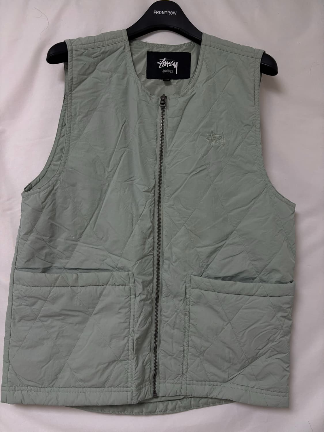 Stussy AU 스투시경량패딩조끼 뮤트민트컬러 M 상품이미지1