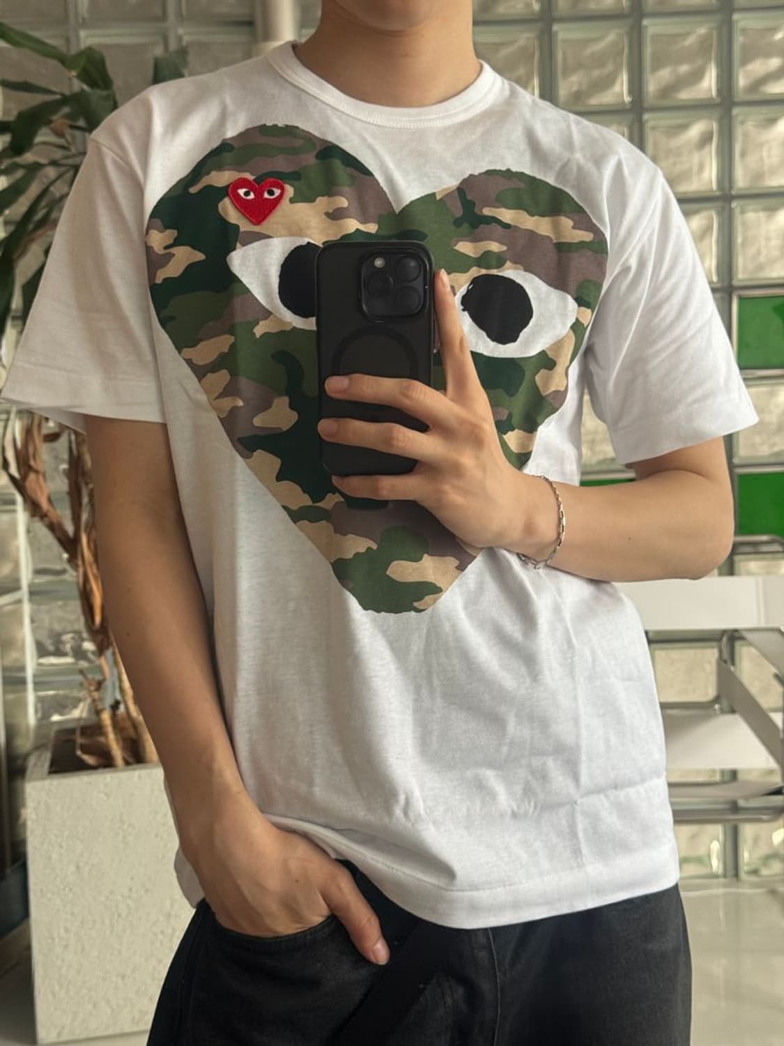 HEART LOGO TEE 빅 하트 로고 티셔츠 상품이미지2