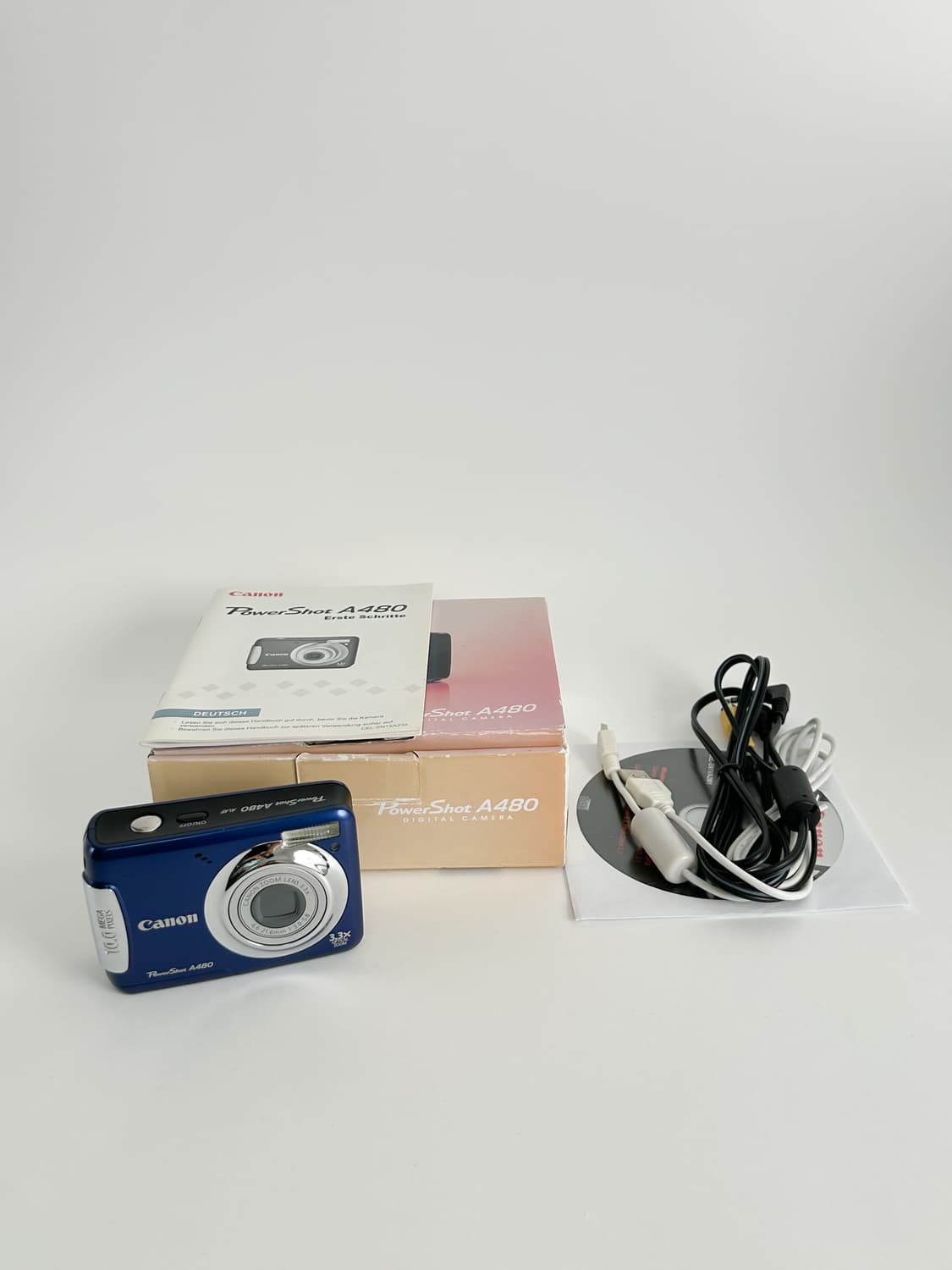 굿컨디션!) 캐논 파워샷 a480 Powershot 빈티지 디카 상품이미지2