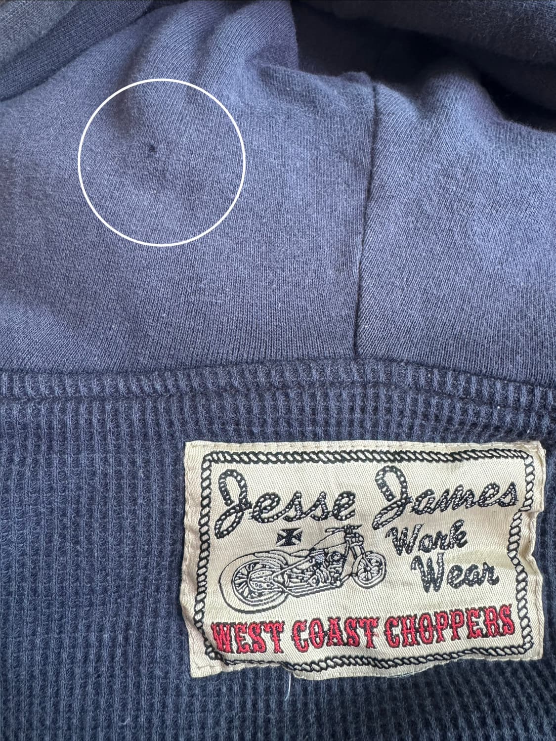 웨스트코스트차퍼스 써멀 후드집업 상품이미지3