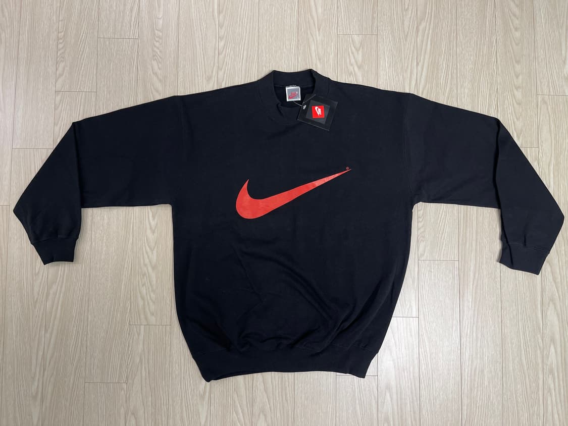 나이키 90s 올드 스웻셔츠 맨투맨 블랙 NIKE OLD 1990 2번 상품이미지1