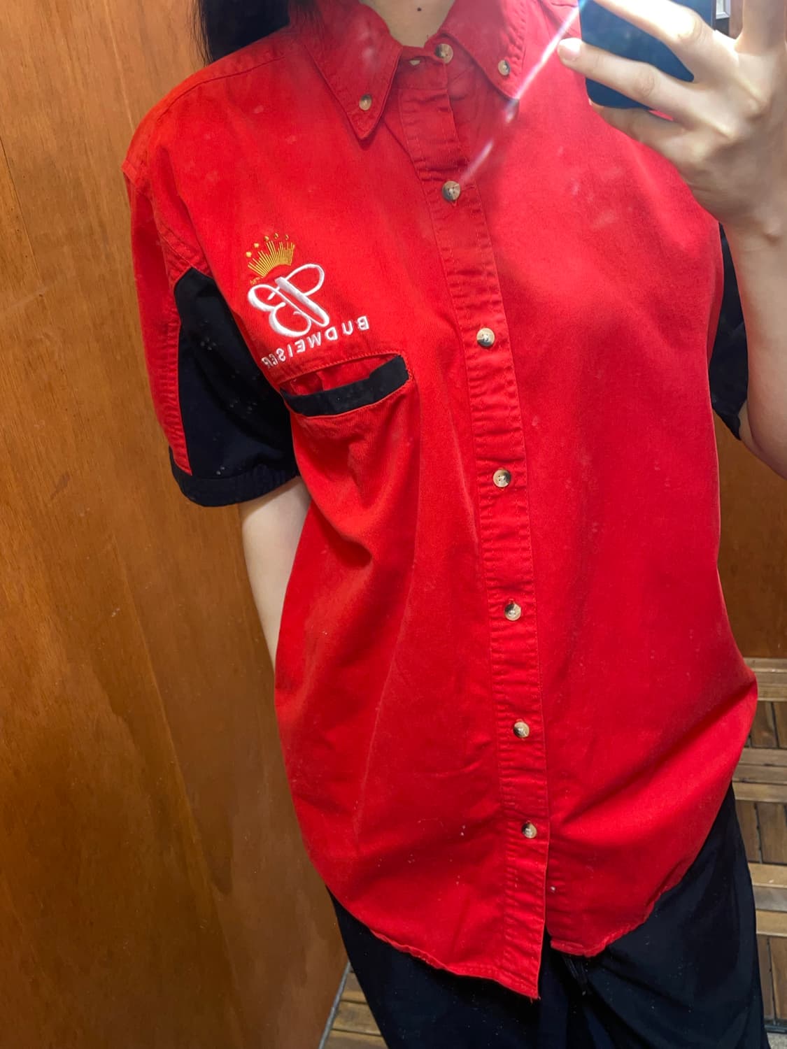 (M) 버드와이저 Winners Circle 레이싱 셔츠 상품이미지2