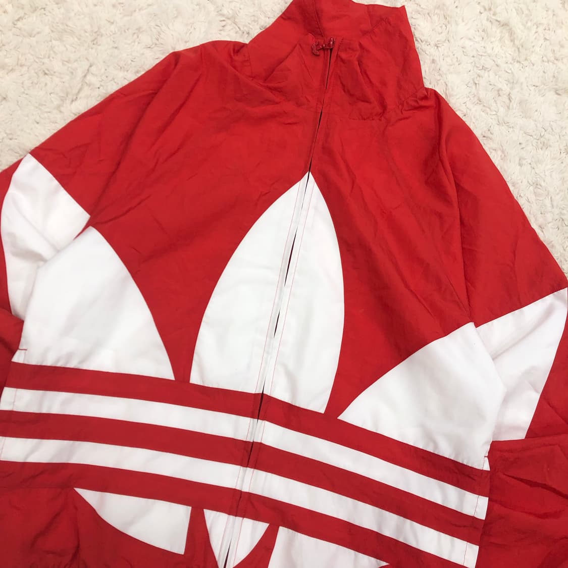 아디다스 파이어버드 빅로고 오버핏 바람막이 자켓 상품이미지2