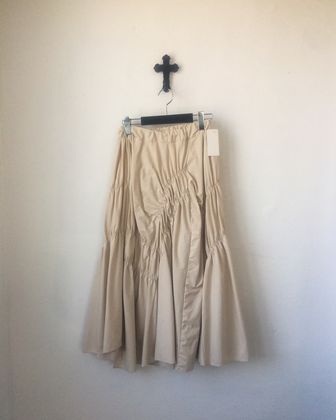 Shirring point long skirt 상품이미지1