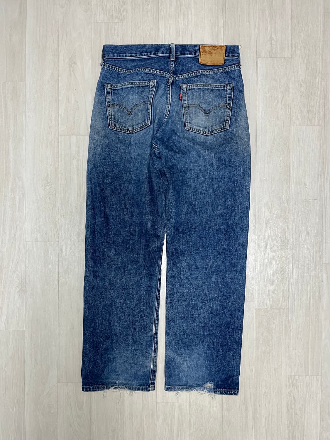 리바이스 페이딩 셀비지 데님 34 상품이미지2