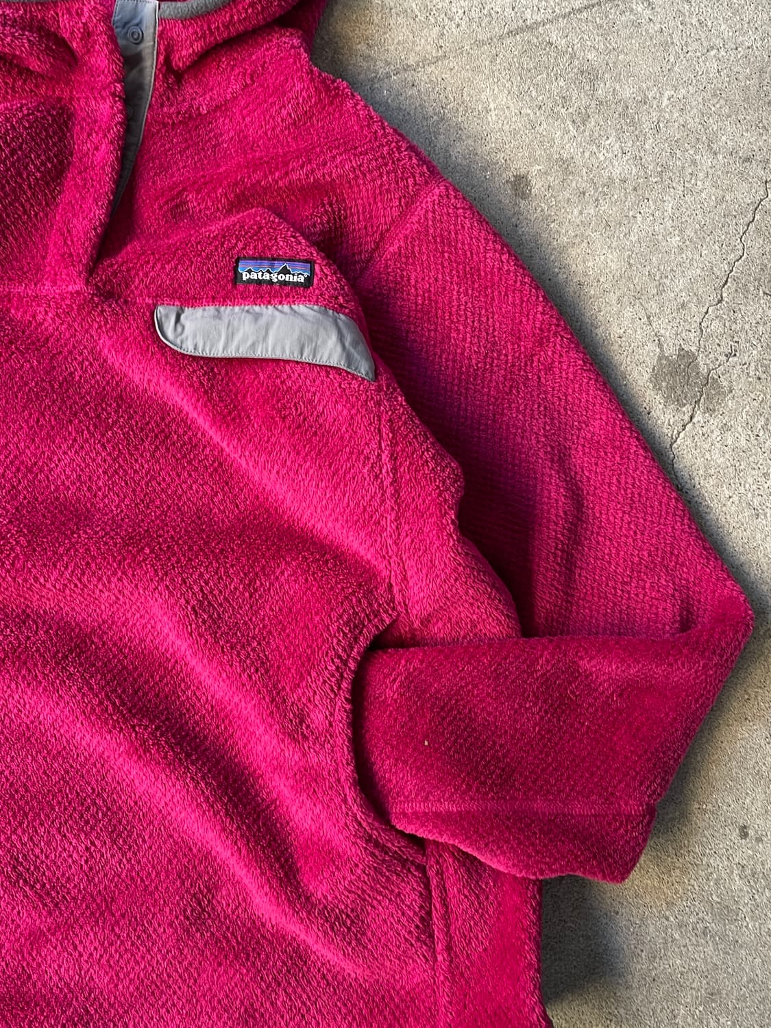 Patagonia Magenta Pink Hoodie Fleece 상품이미지3