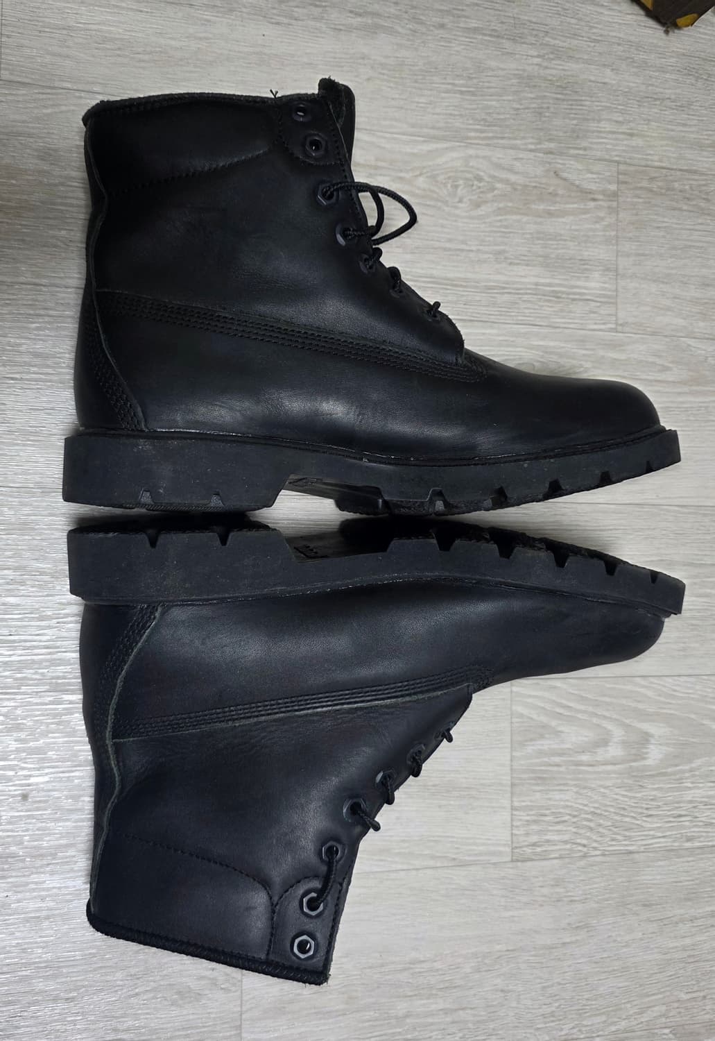 팀버랜드 6인치 워터프루프 블랙부츠(265) 상품이미지8