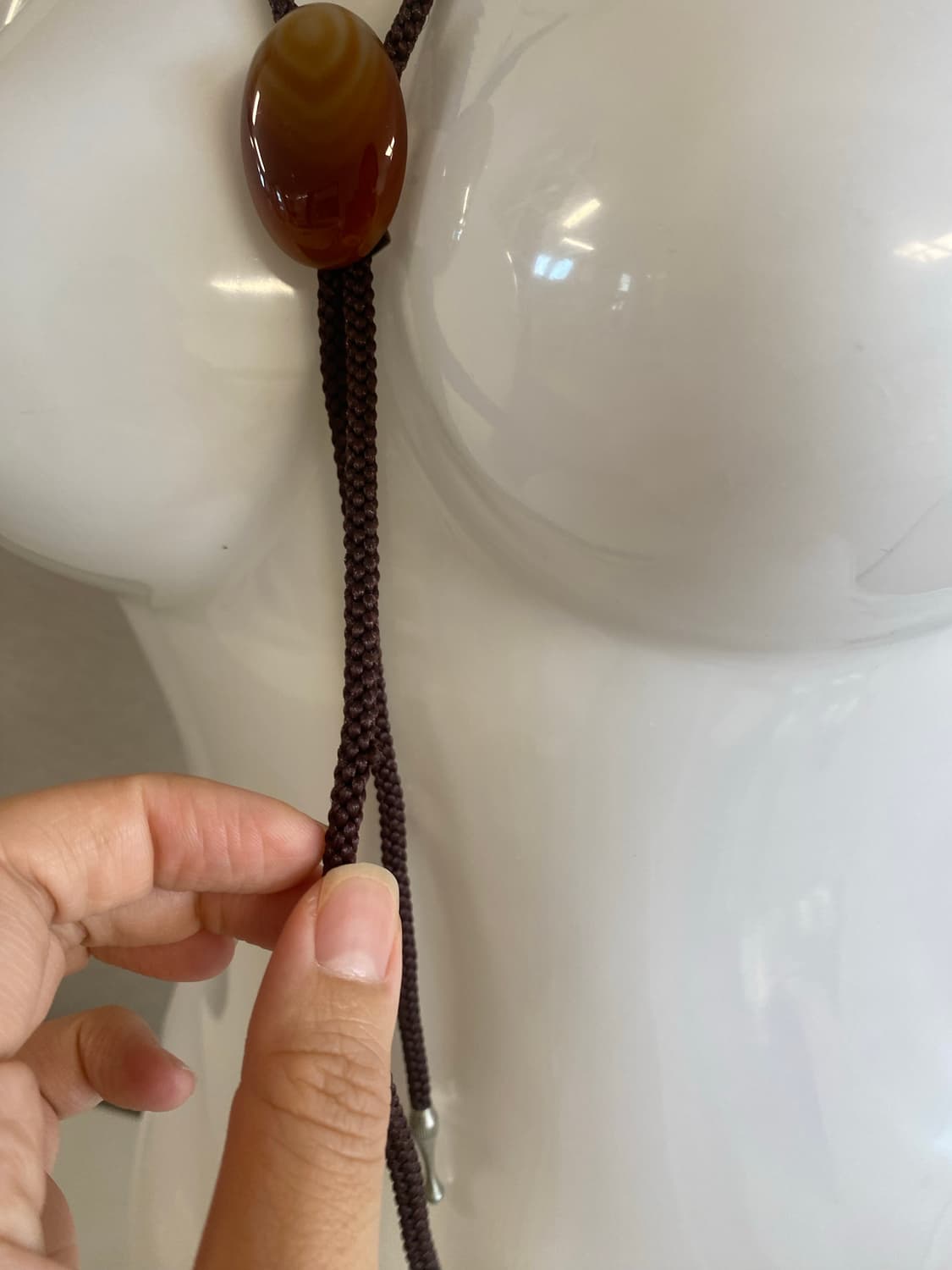 원석 볼로타이 목걸이 빈티지 y2k 상품이미지4