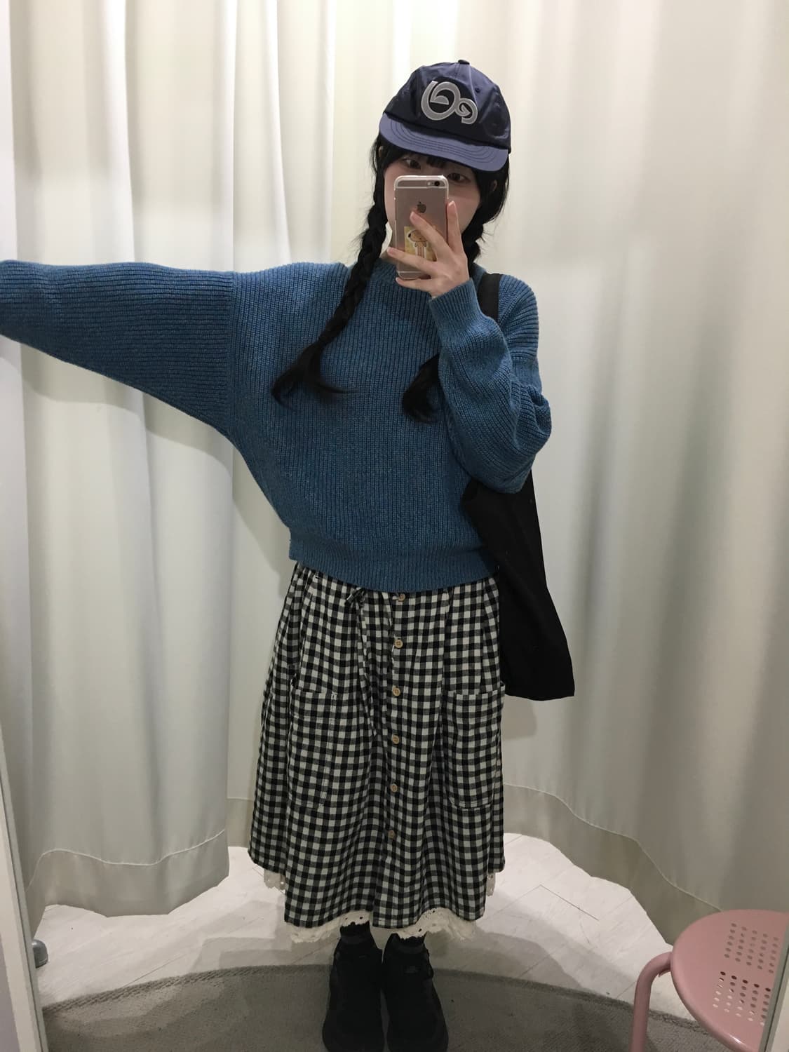 Blue Heather Knit 상품이미지4