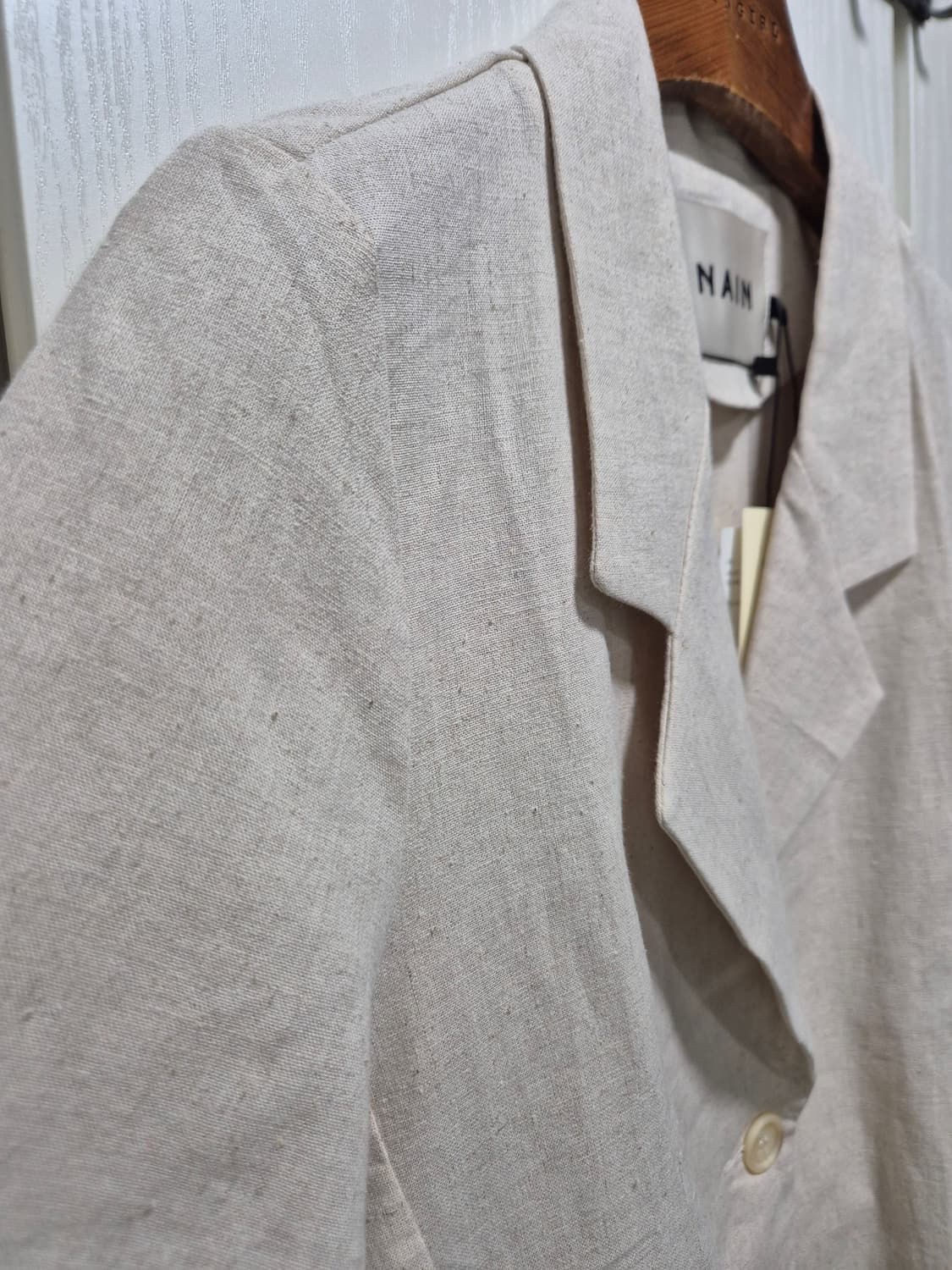 NAIN 나인 반팔 린넨 자켓 상품이미지4