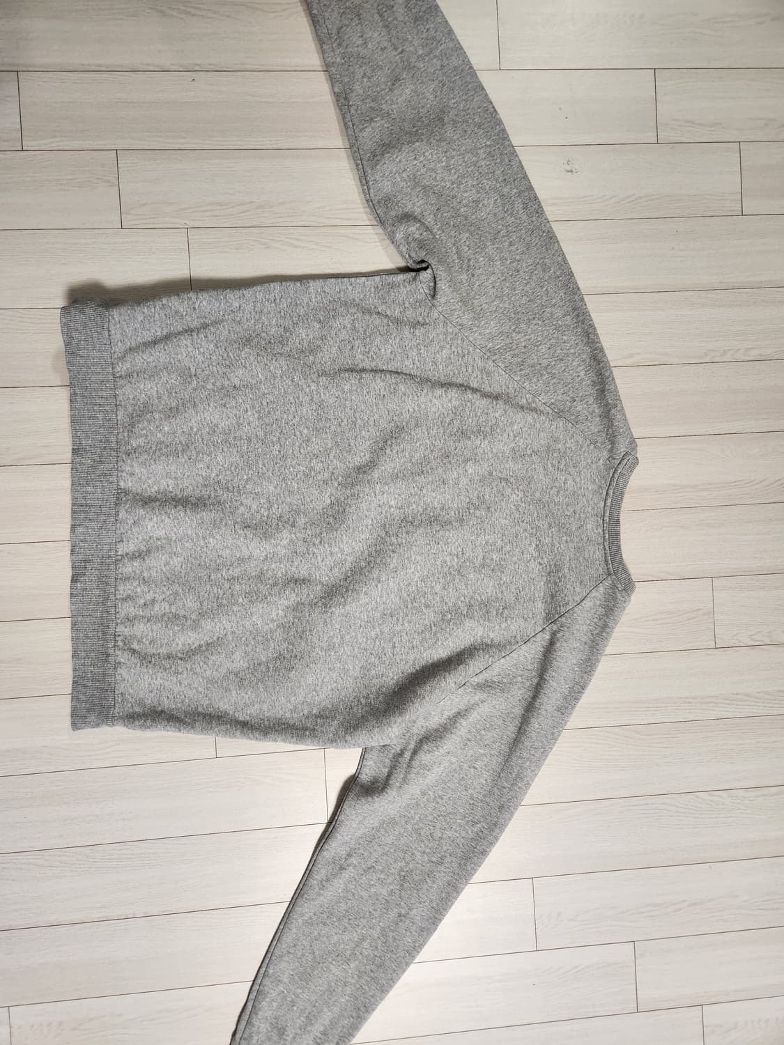 언더아머 UA 라이벌 플리스 기모 긴팔티 그레이 남여공용 맨투맨 티셔츠  상품이미지9