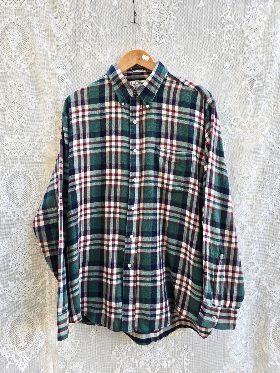 90s 엘엘빈 플란넬 셔츠 상품이미지1