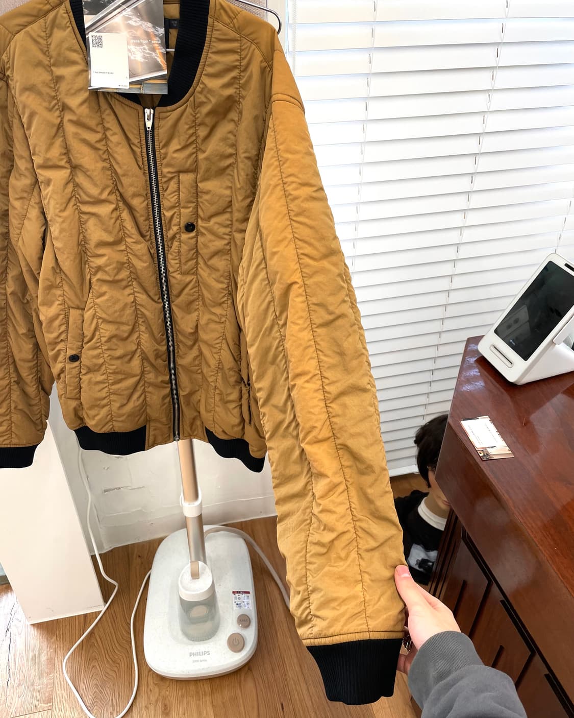 [S] 알렉산더왕 T 나일론 봄버 자켓 상품이미지4