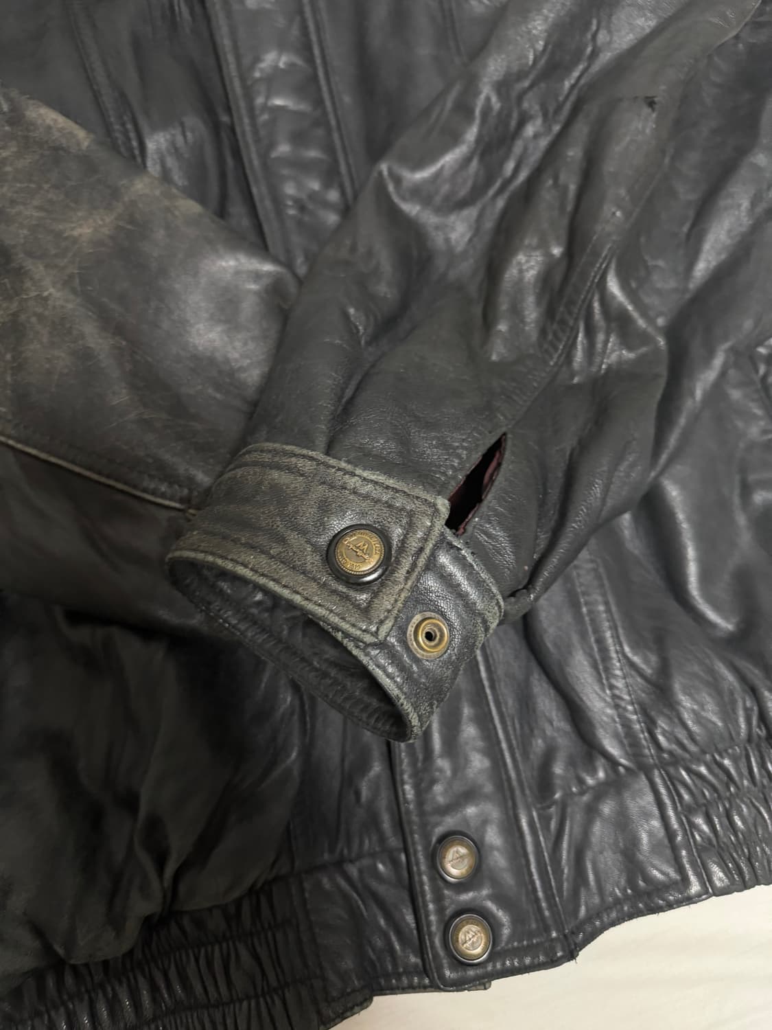 빈티지 가죽자켓 VAVELANI 상품이미지5