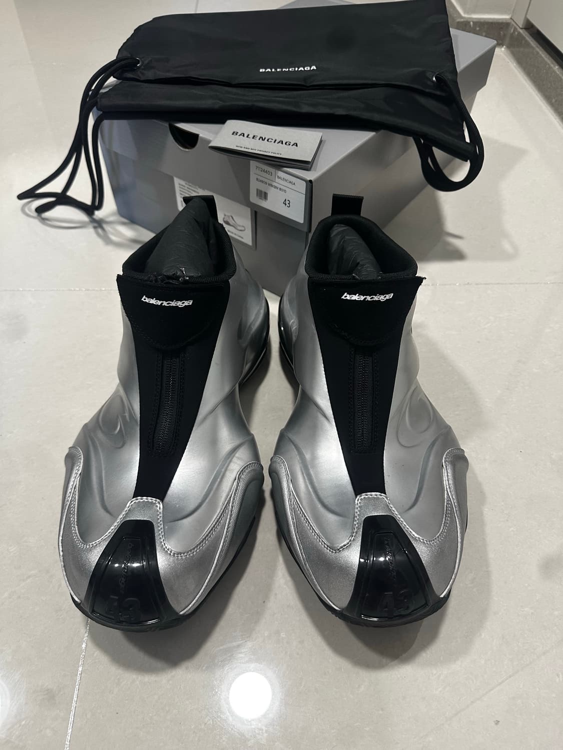 43) 발렌시아가 바스켓볼 스니커즈 상품이미지1