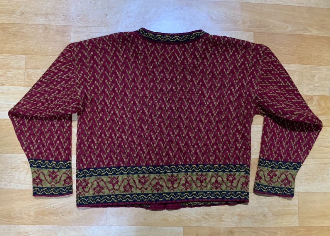 VOLUND 볼룬드 러큰-노르웨이 니팅 카디건(램스울)M 사이즈 상품이미지10