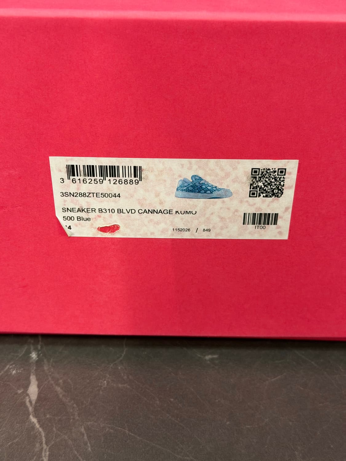 디올 Dior x ERL B310 스케이터 스니커즈 상품이미지8