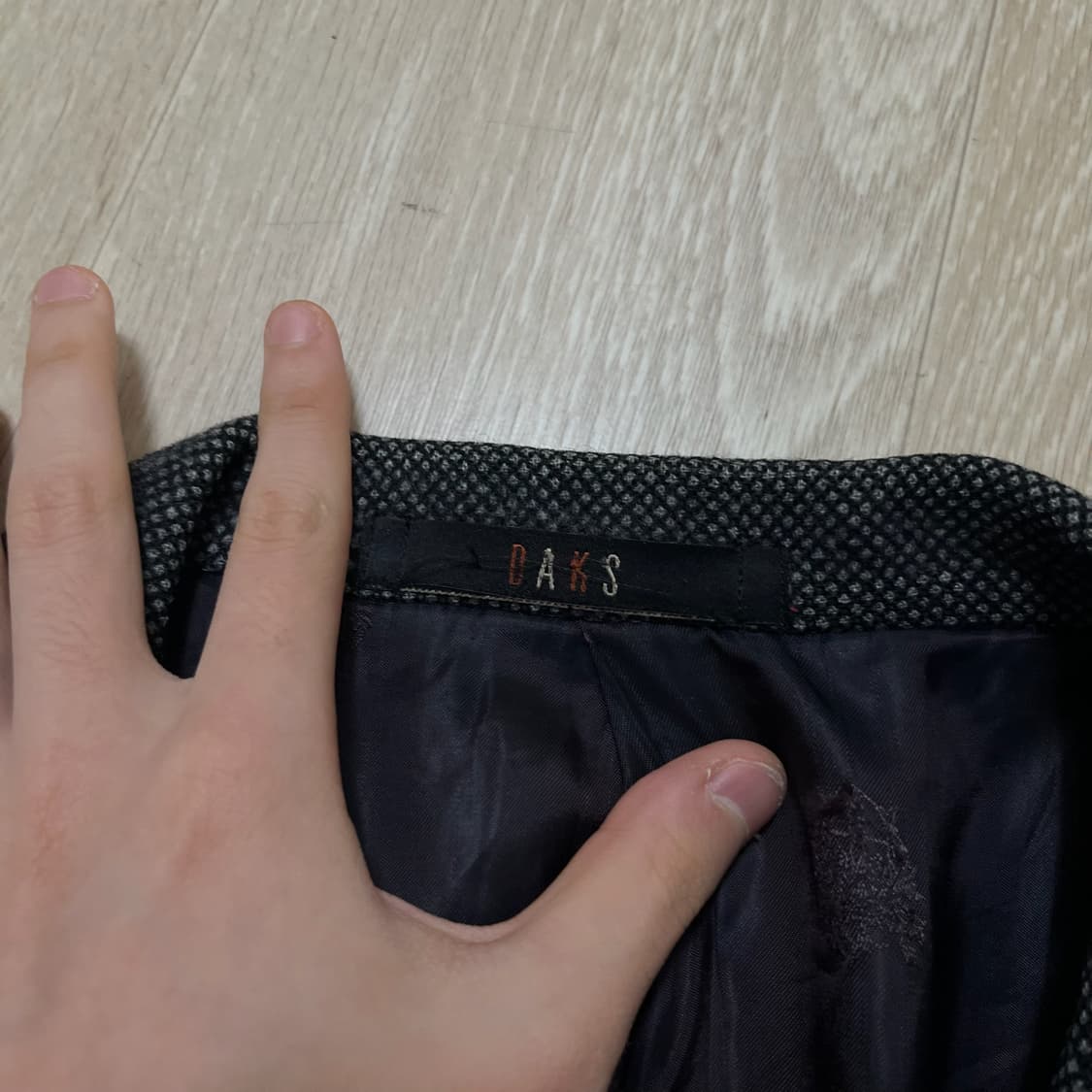 닥스 런던 남성 울 정장 블레이저 자켓 L/100 상품이미지4