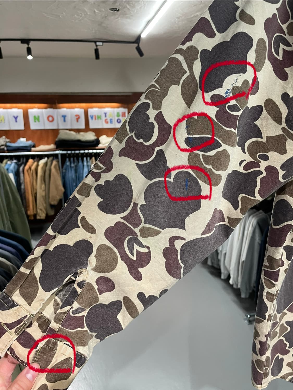 빈티지 덕 카모플라주 셔츠   상품이미지10