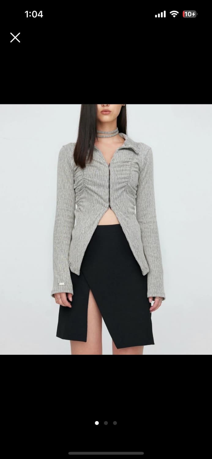 나체 nache SMOCKING KNIT SHIRT 상품이미지1