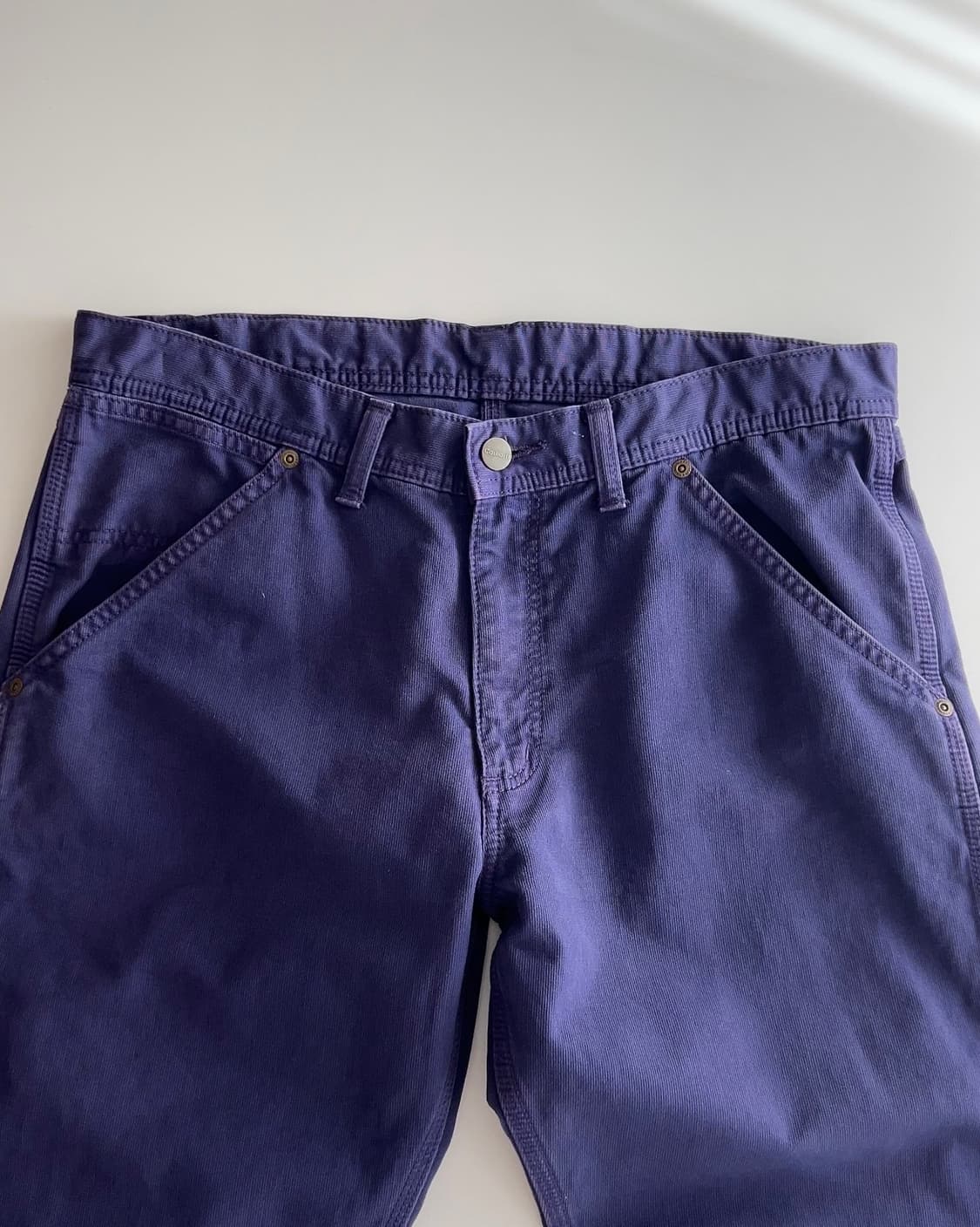 칼하트 퍼플 카펜터 팬츠 34 상품이미지4