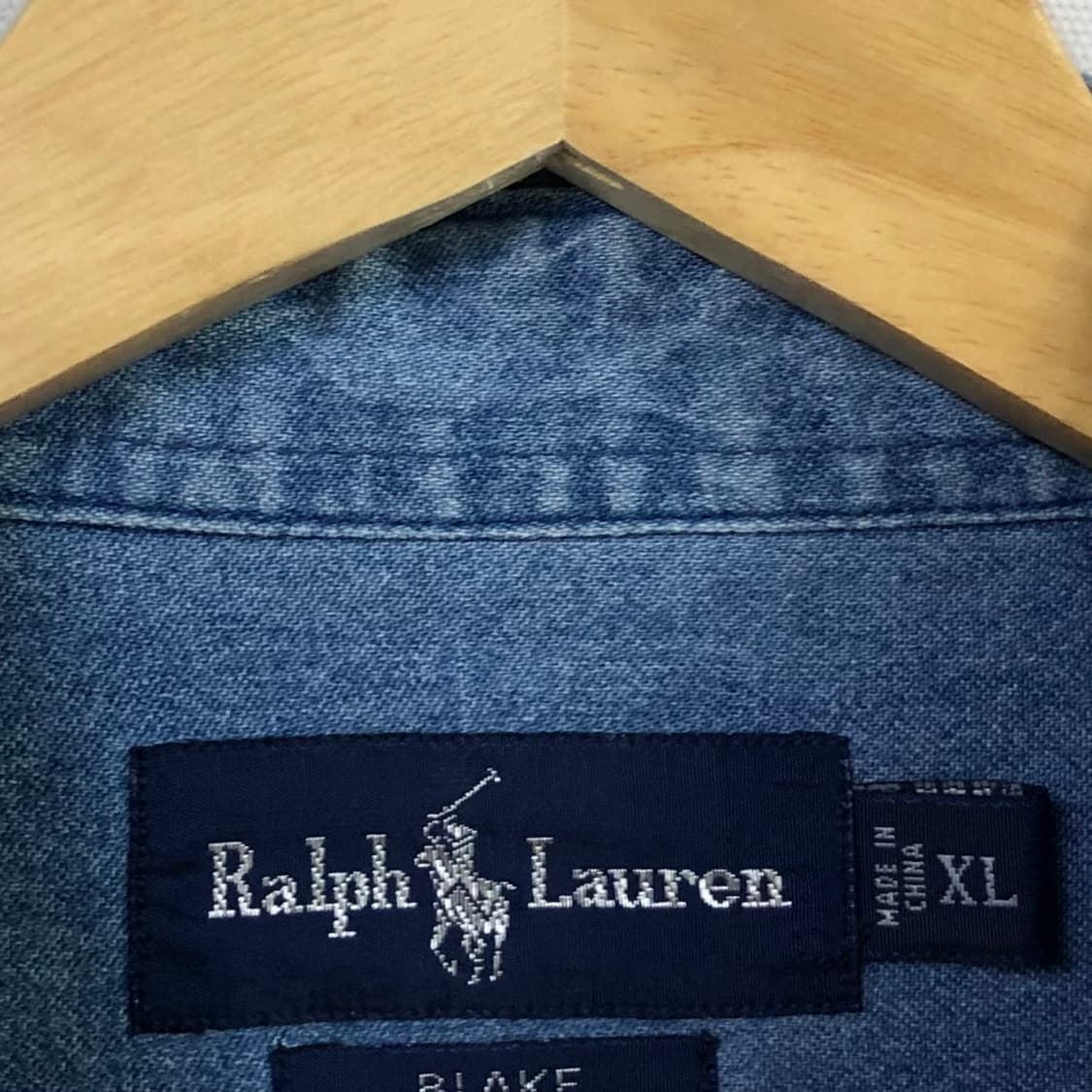 XL 폴로 데님 셔츠 상품이미지3