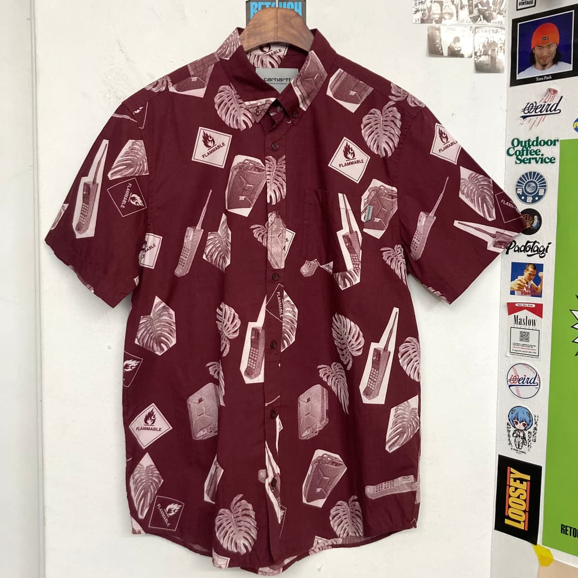 칼하트 WIP 프린티드 셔츠 상품이미지1