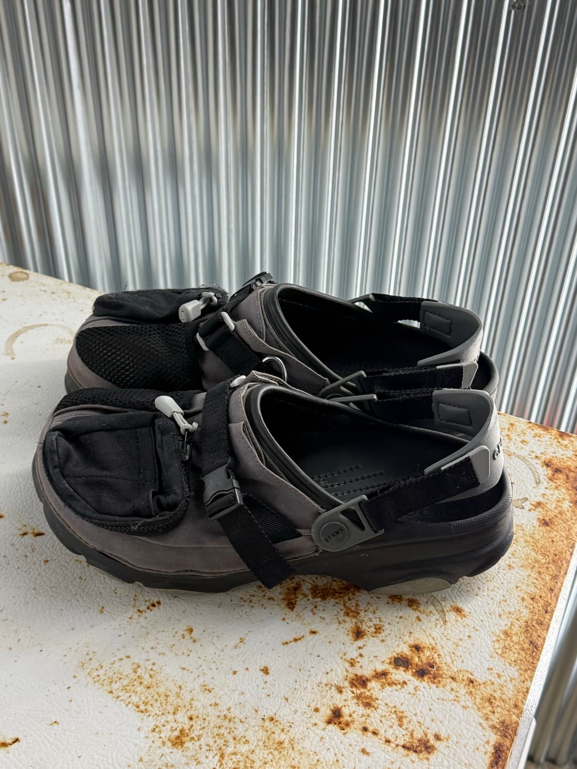 크록스 x 빔즈 클래식 올 터레인 마운틴 파카 클로그 그레이 290 상품이미지3