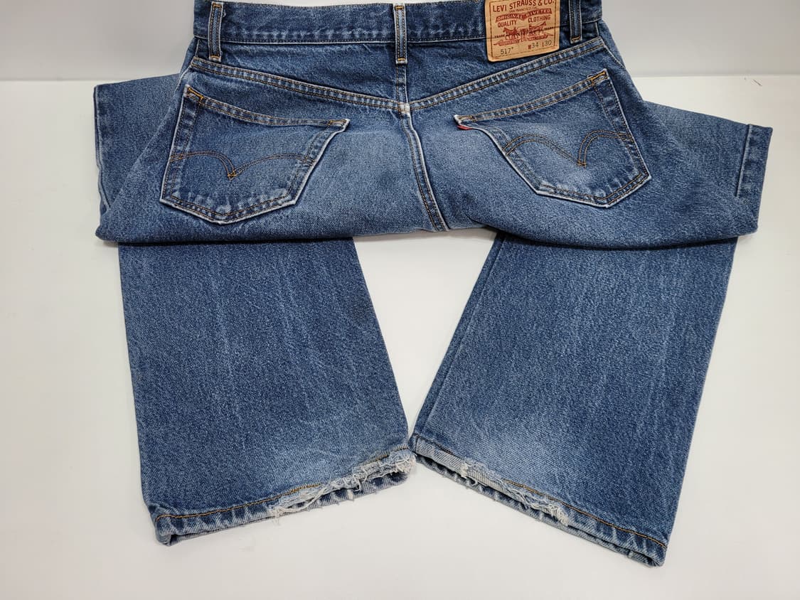 LEVI'S 08S 리바이스 517 부츠컷 워싱 데님 청바지 / 남 34 상품이미지6